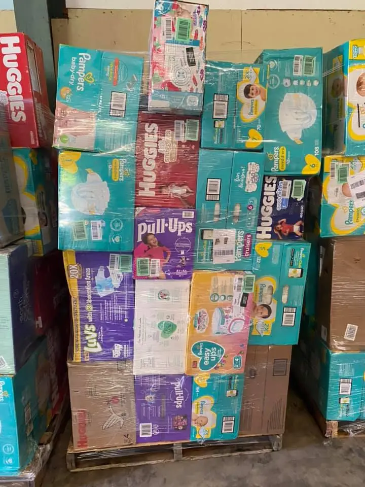 Diapers Wholesale Pallets