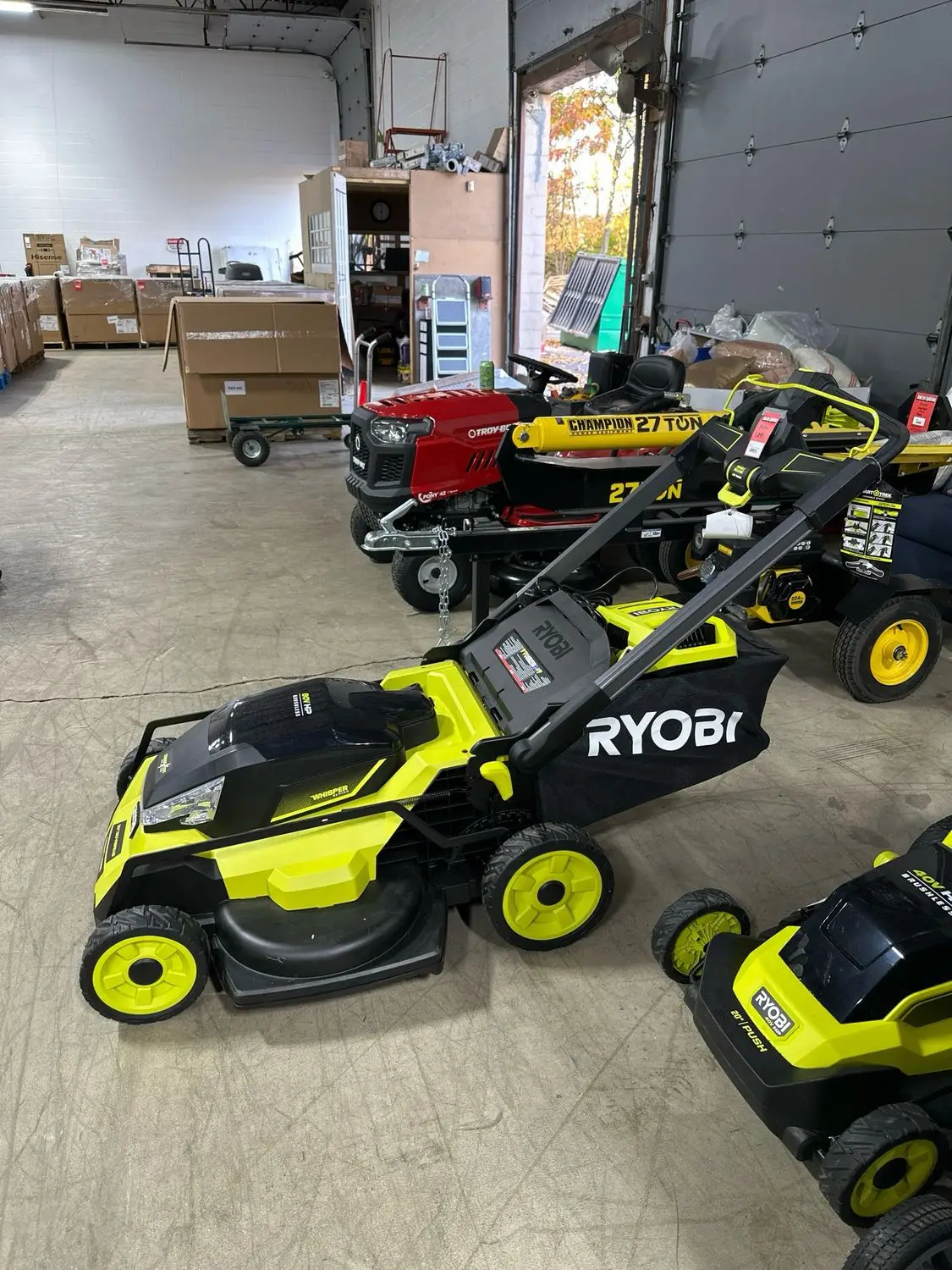 Ryobi 30 Inch Riding Mower