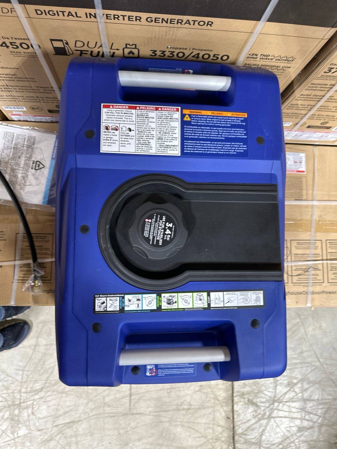 Westinghouse 4500 Dual Fuel