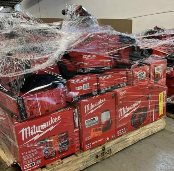 Milwaukee Tools Pallets for sale